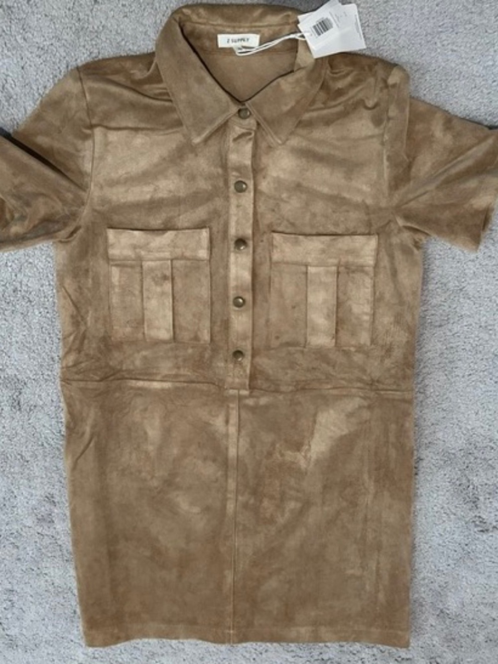 New with Tags Suede Z Supply Shirt Dress